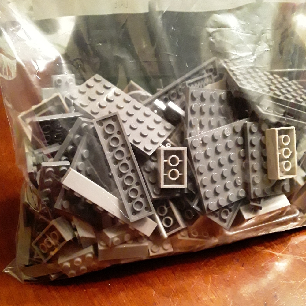 Mega blocks gray
